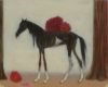 Paard met brambozen 24x30 cm 2015