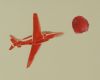 Red arrow 50x65 cm 2016